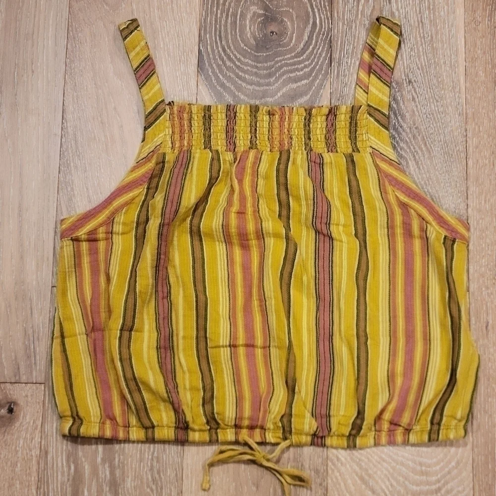 Prana Little Palm‎ Cami Top in leapfrog stripe size Small NWT